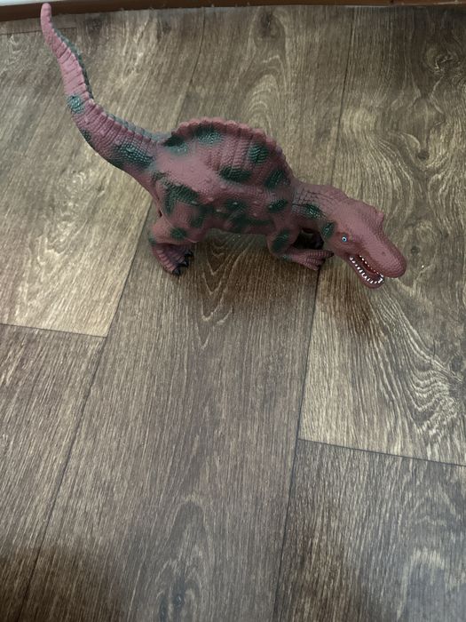 игрушка диназавр резиновый