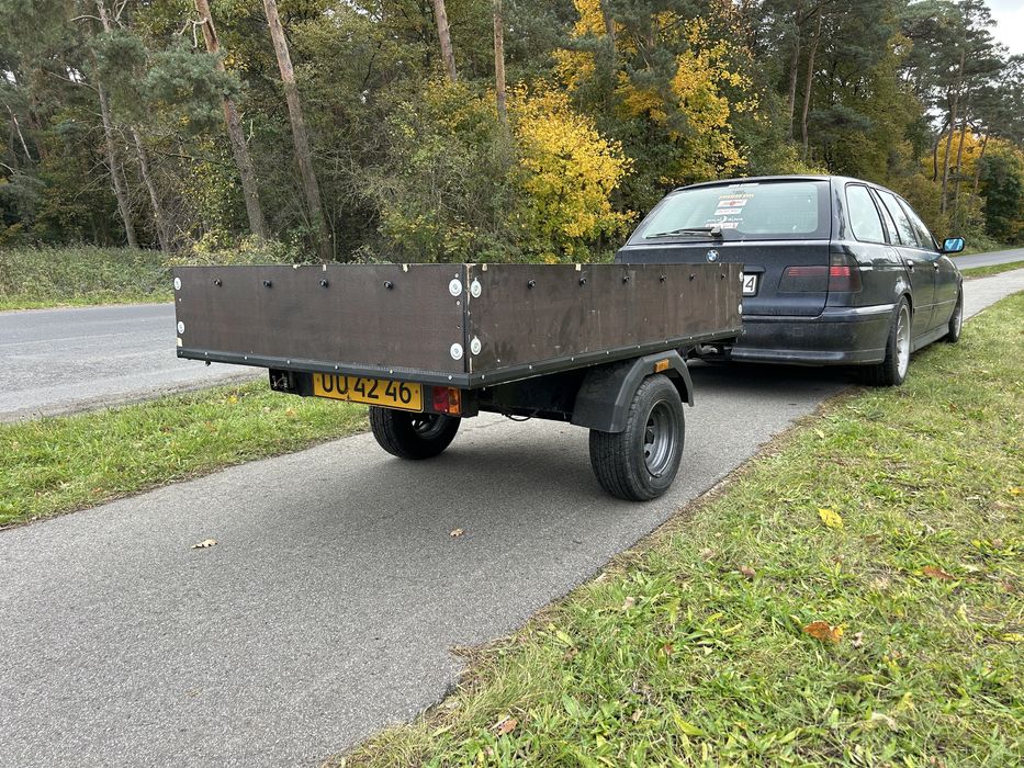 Przyczepka lekka sprowadzona dmc 500kg dokumenty