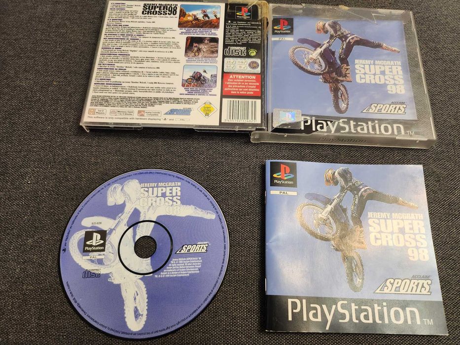 PSX PS ONE Jeremy McGrath Supercross