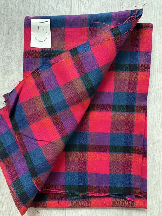 Тканини відрізи, натуральний склад, шматочки 90-х років