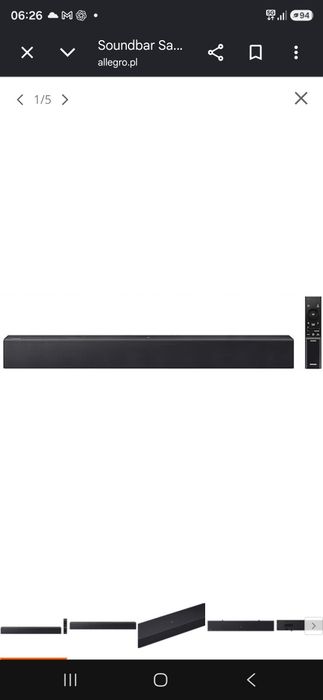 soundbar samsung b400f