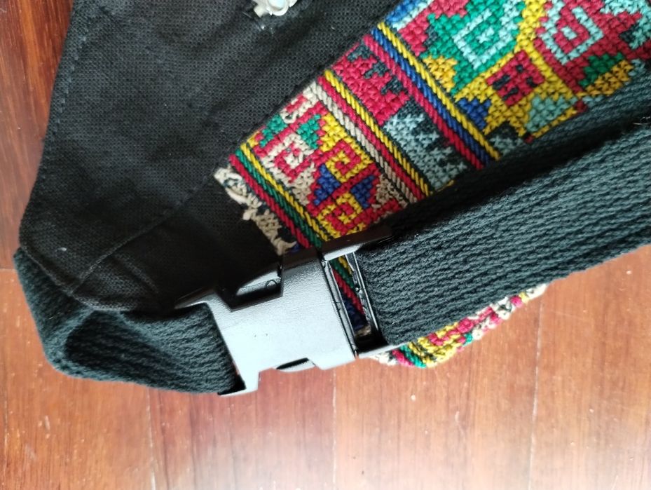 Bolso de cintura tecido étnico Tailândia