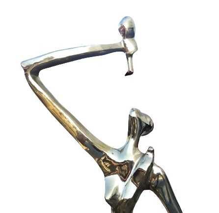 Escultura em Bronze - Ex- Congo Belga 1981