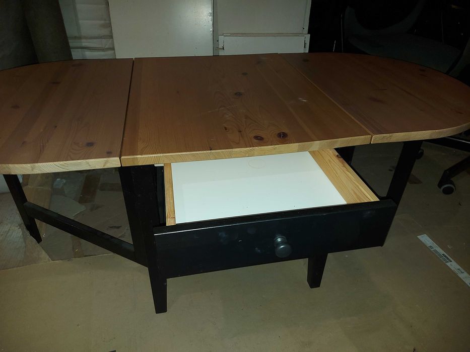 Stolik kawowy IKEA Arkelstorp bejca brąz, r.50/139x65x52cm-dostawa gr