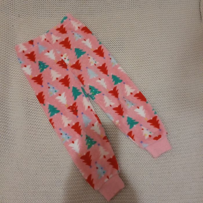 Теплі піжамні штани махрові