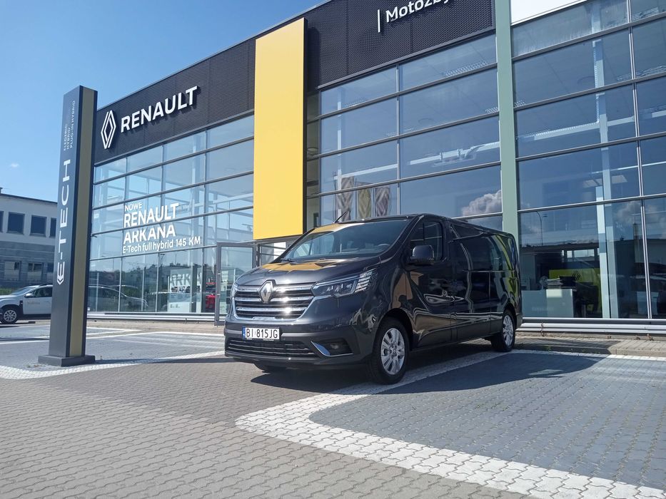 Wynajem busa Renault Trafic 9os, odebrane z salonu stycz i czerw 2024r