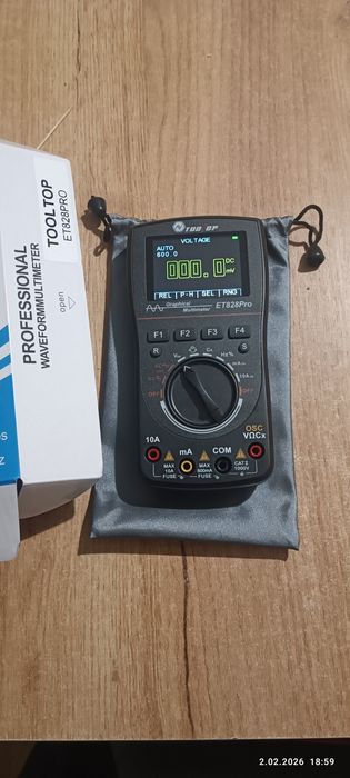 Miernik oscyloskop et 828 pro