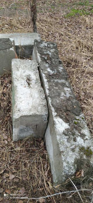 плити стенові  бу , блок фундаментный