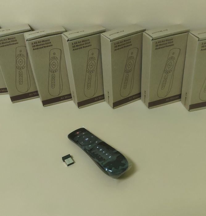 Аеромышь аеропульт AirMouse T2 с гироскопом, Гиро пульт для приставки