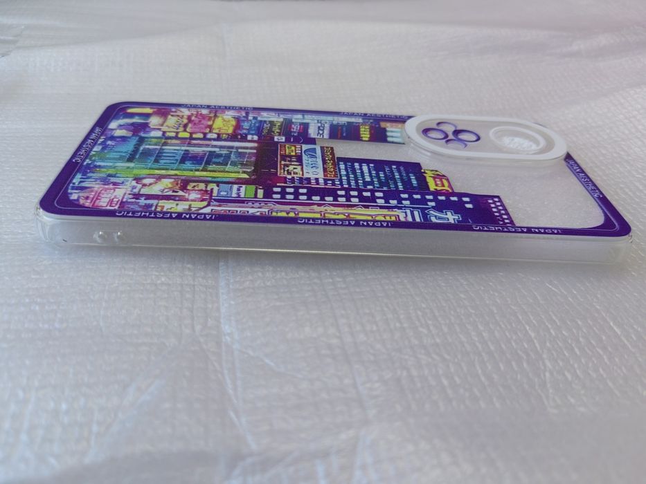 Capa silicone para Huawei Nova 9 ou Honor 50, bairro Akihabara, Tóquio