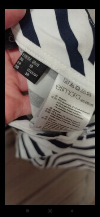 Szorty w paski Esmara