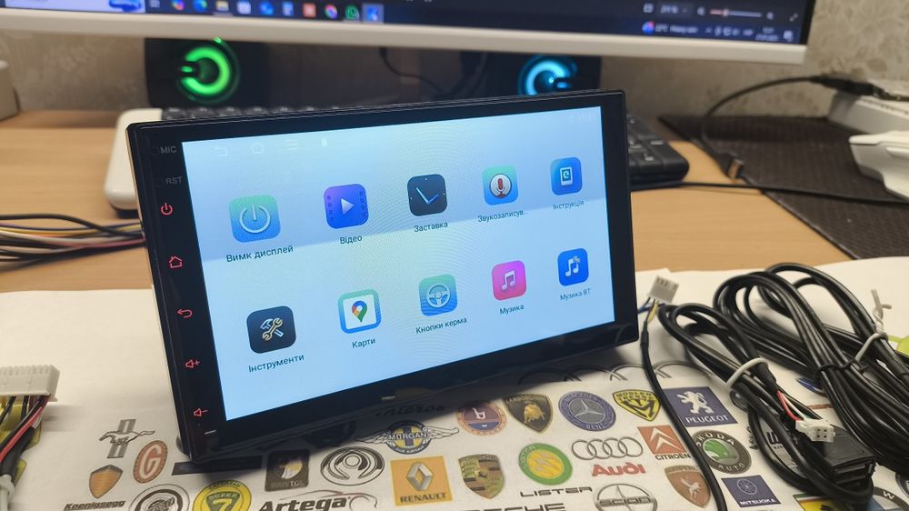 ‼️+Камера‼️Магнітола 7 дюймів 2 Din Android 2/32, 4/64gb
