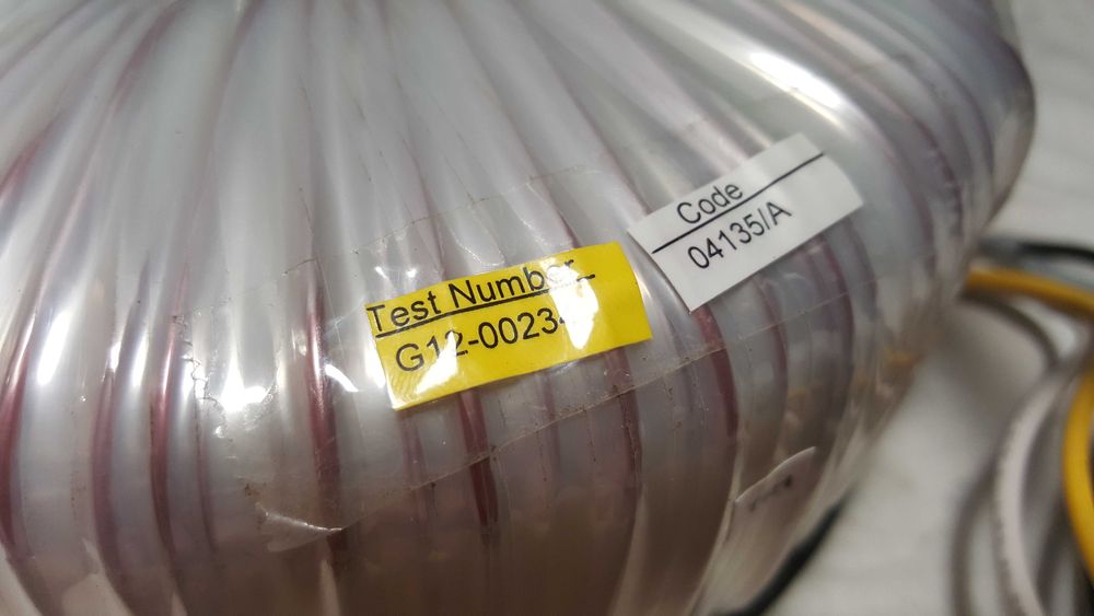 Transformator Toroidalny 1500 Watt - Bardzo duży.