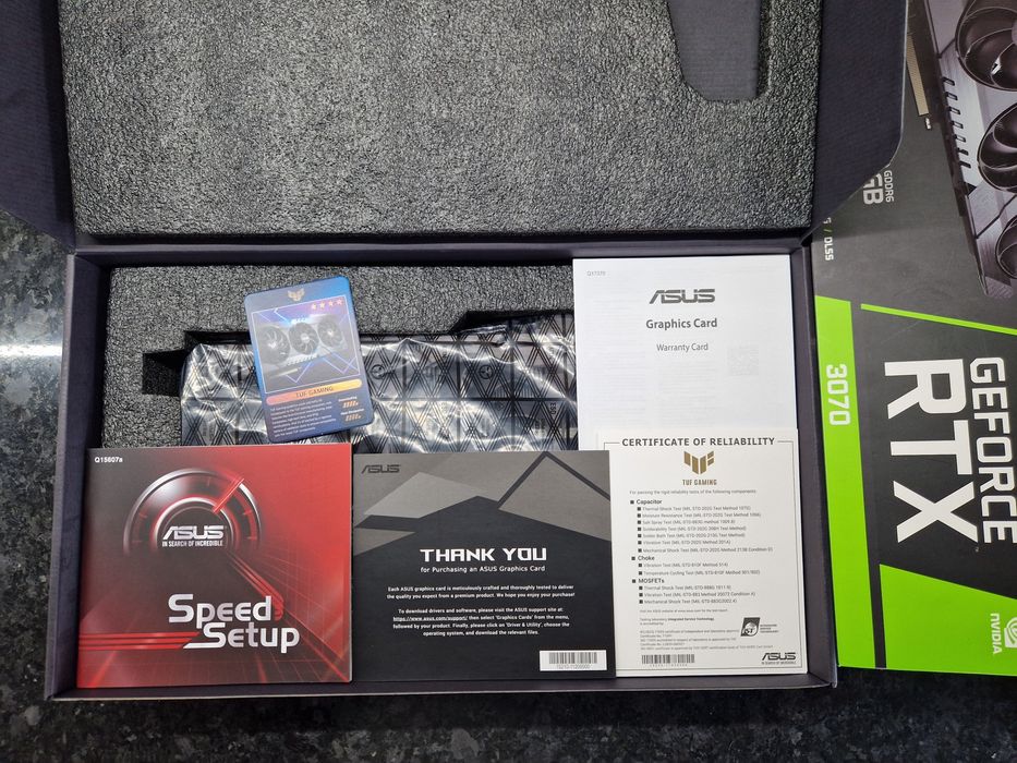 ASUS TUF Gaming RTX 3070 8GB