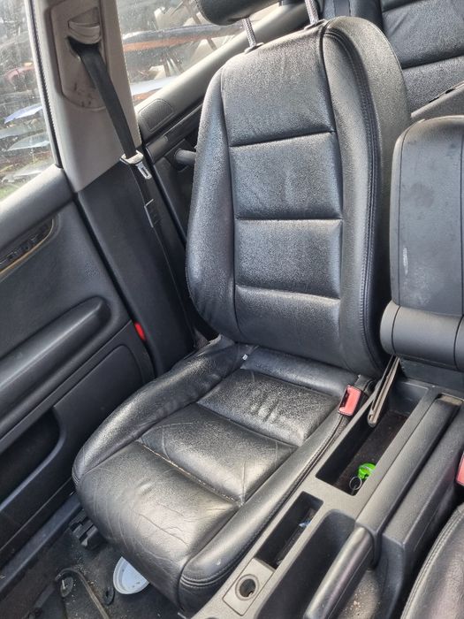 Fotele kpl Audi A4 B6 Sedan skóra grzane Europa
