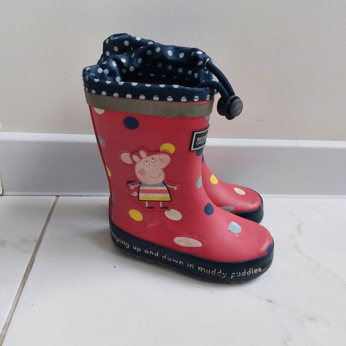 Гумові чоботи чобітки гумачки для дівчинки 22-23 розмір