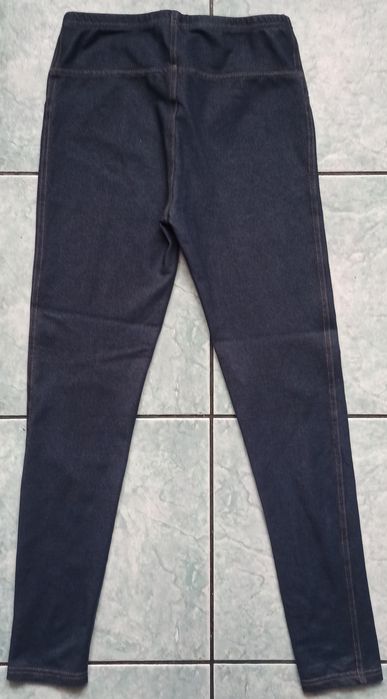 Legginsy dziewczęce ala jeans, Primark.