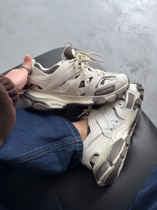 Кросівки Balenciaga Track 3.0 Cream/Brown premium