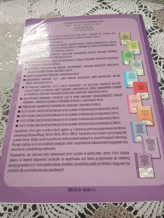 Zeszyt ćwiczeń przygotowujący do egzaminu -tehnikum