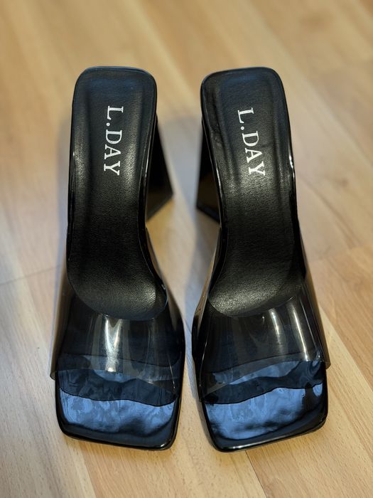 Сабо чорні стильні