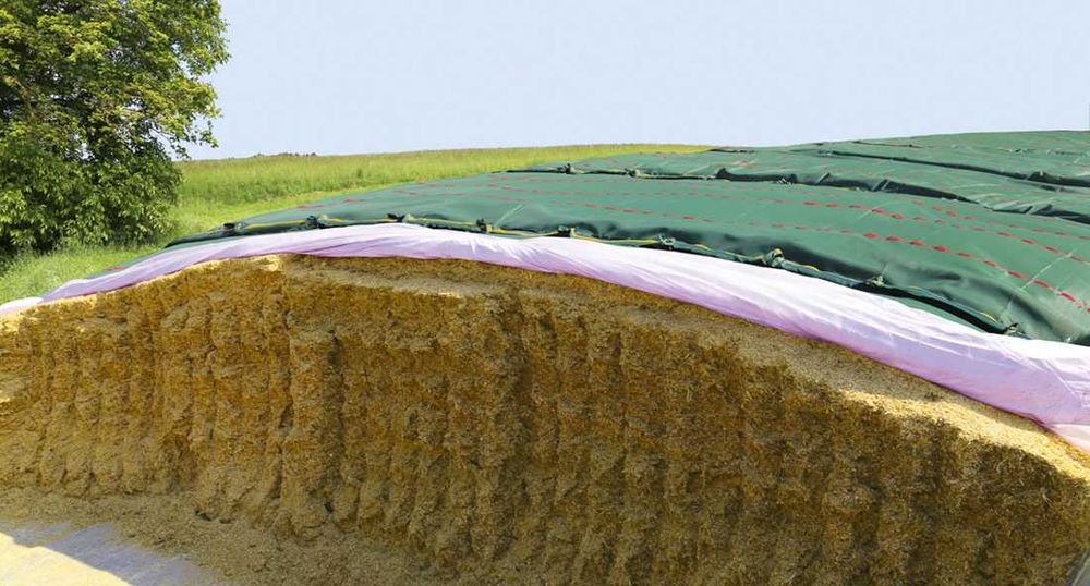 Siatka okrywowa, ochronna  na pryzmę silosy ZILL  /różne rozmiary /