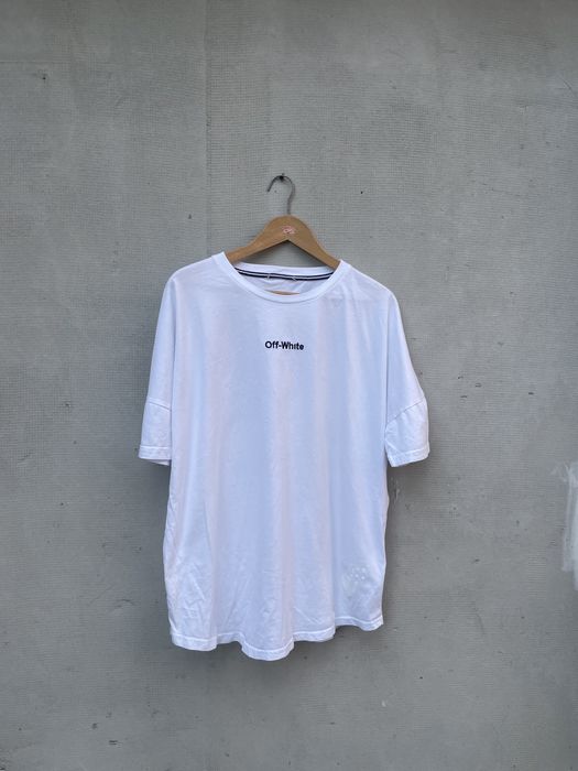 Off White Tshirt vintage y2k Koszulka boxy swag opium