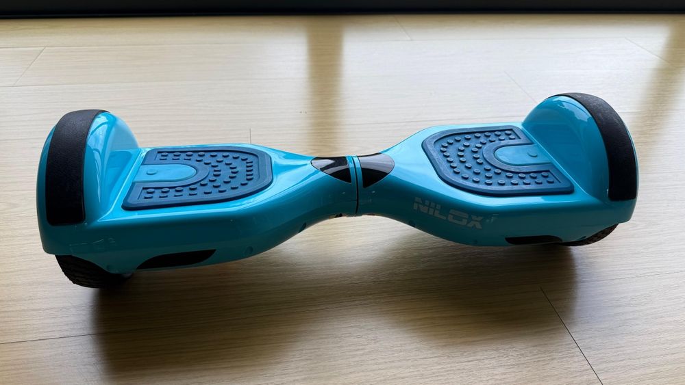Hoverboard azul .