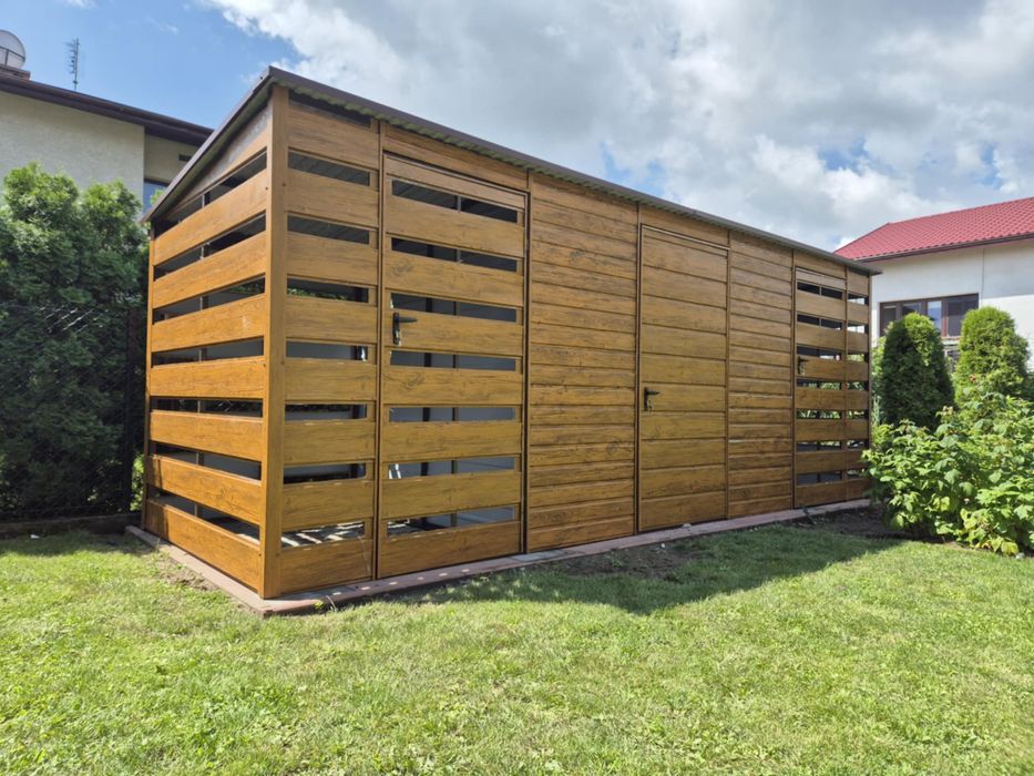 Garaze Hale Wiaty Drewutnie