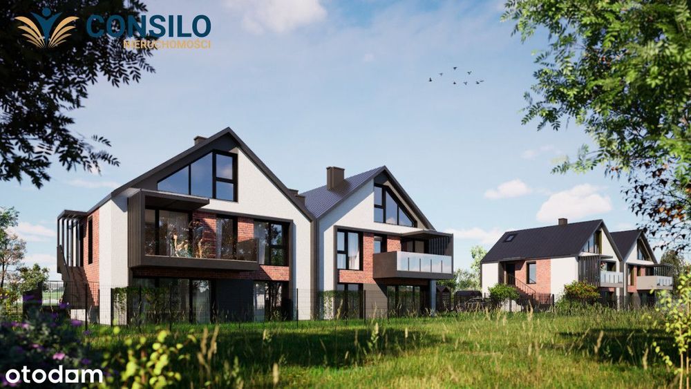 4 pokojowy apartament z ogrodem w zielonej okolicy