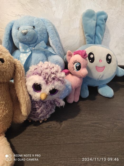Детские мягкие игрушки