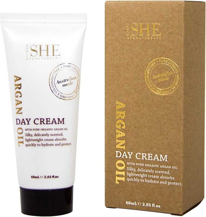 SHE Krem nawilżający Arganowy delikatny 60ml