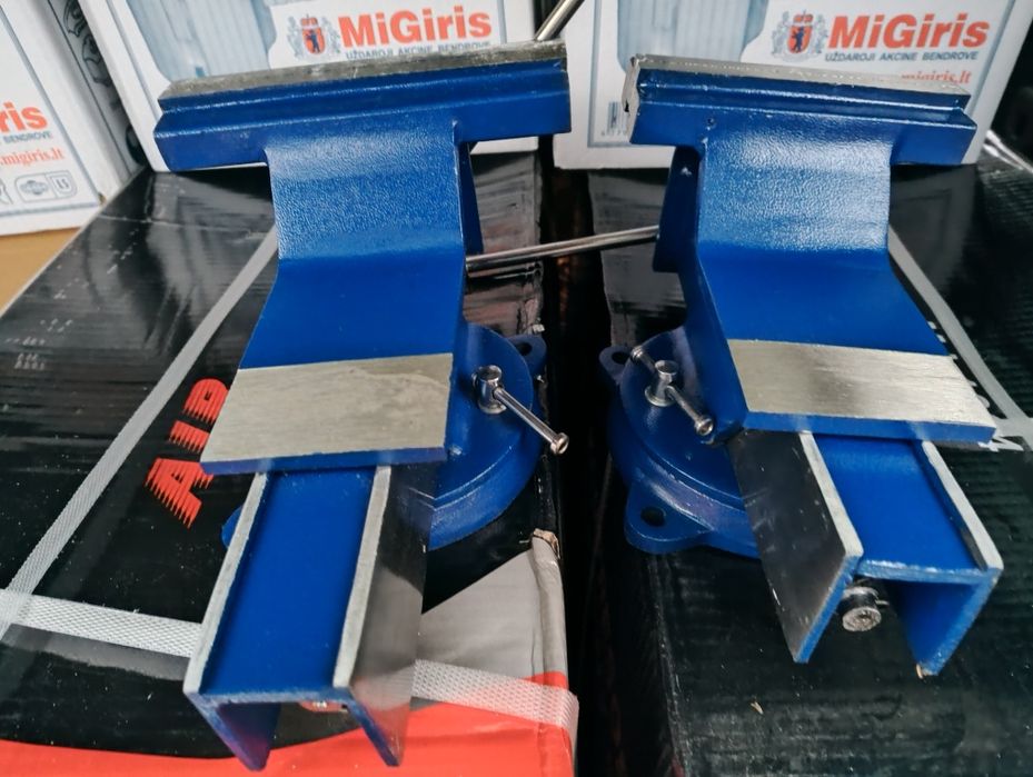 Imadło Stalowe Ślusarskie Obrotowe 150mm