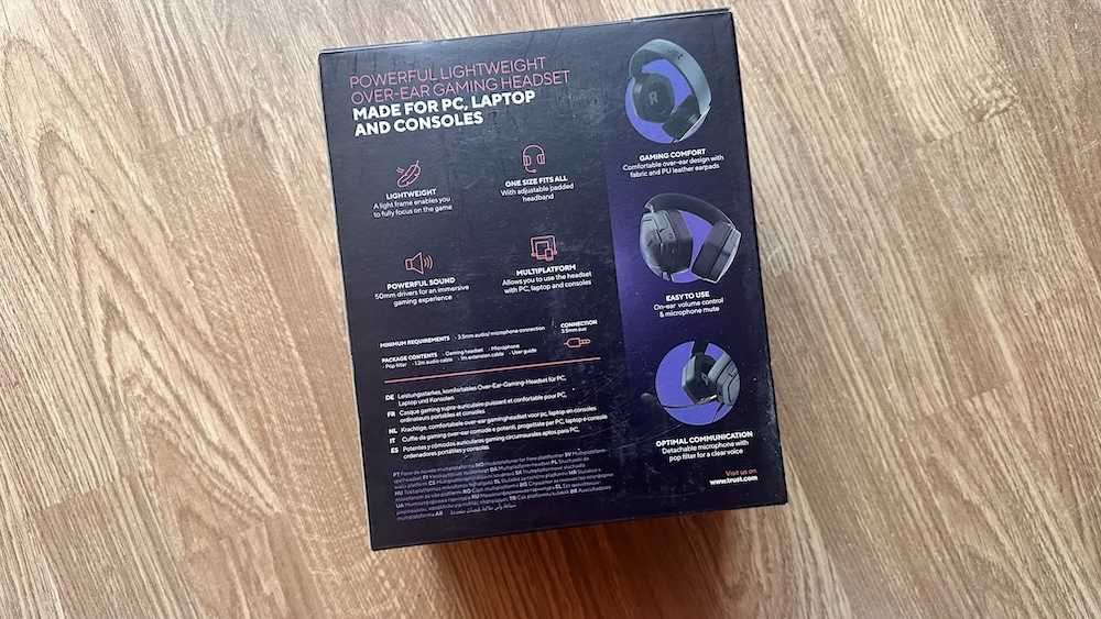Auscultadores de gaming GXT492 Carus