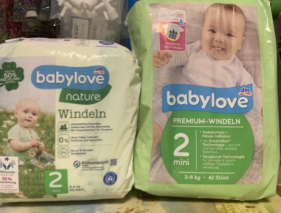 Pampers: 1 -2 , 3- 6кг, 50шт. Підгузки, Памперс.