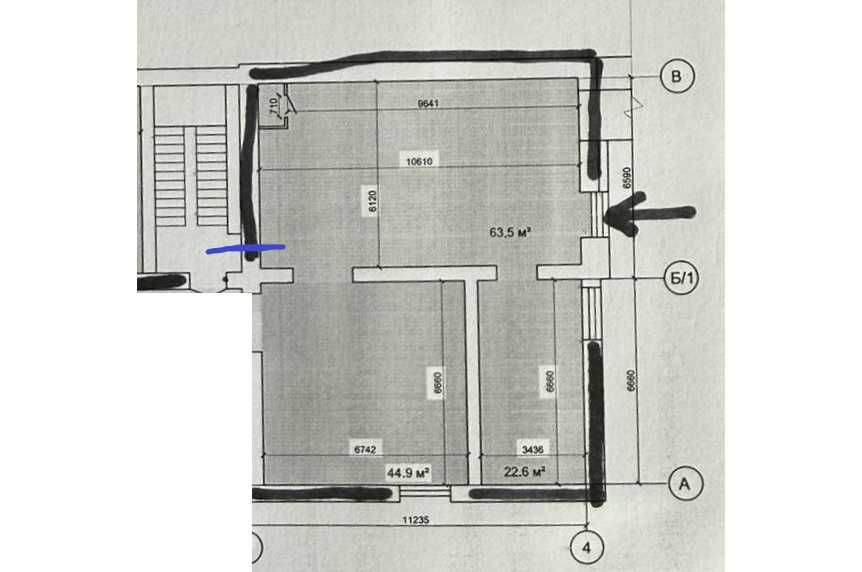 Приміщення в центрі Сміли біля ринку