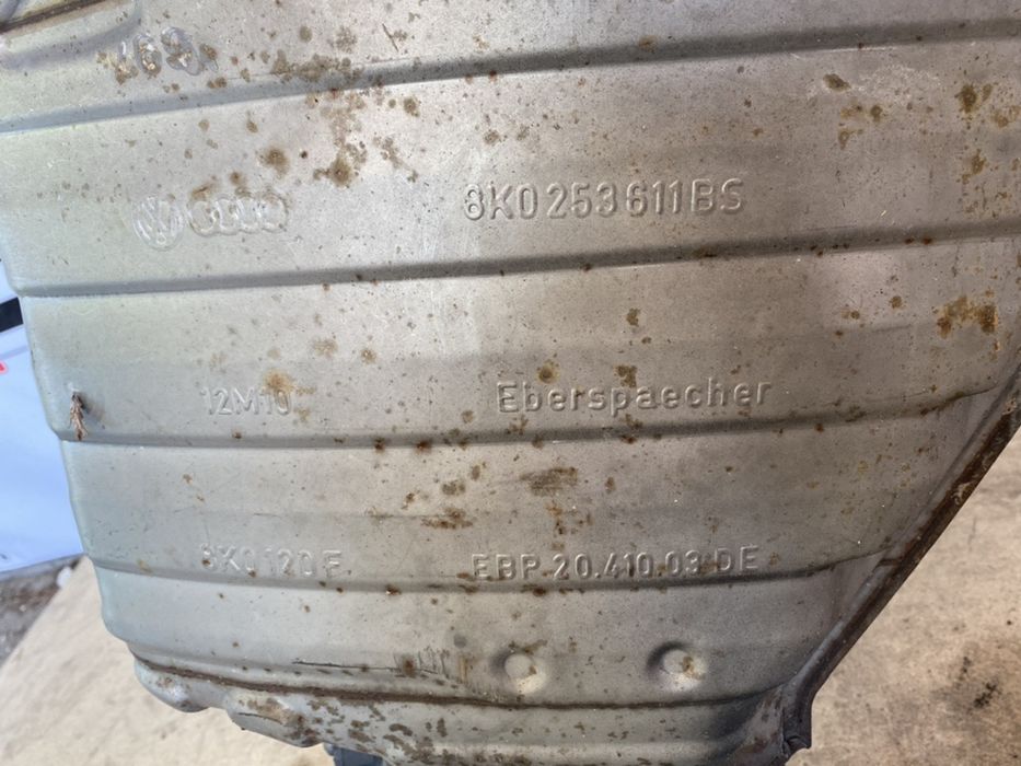 Вихлопна труба Audi A4 B8 / A5 1.8 2.0 tfsi  Выхлопная труба вихлоп