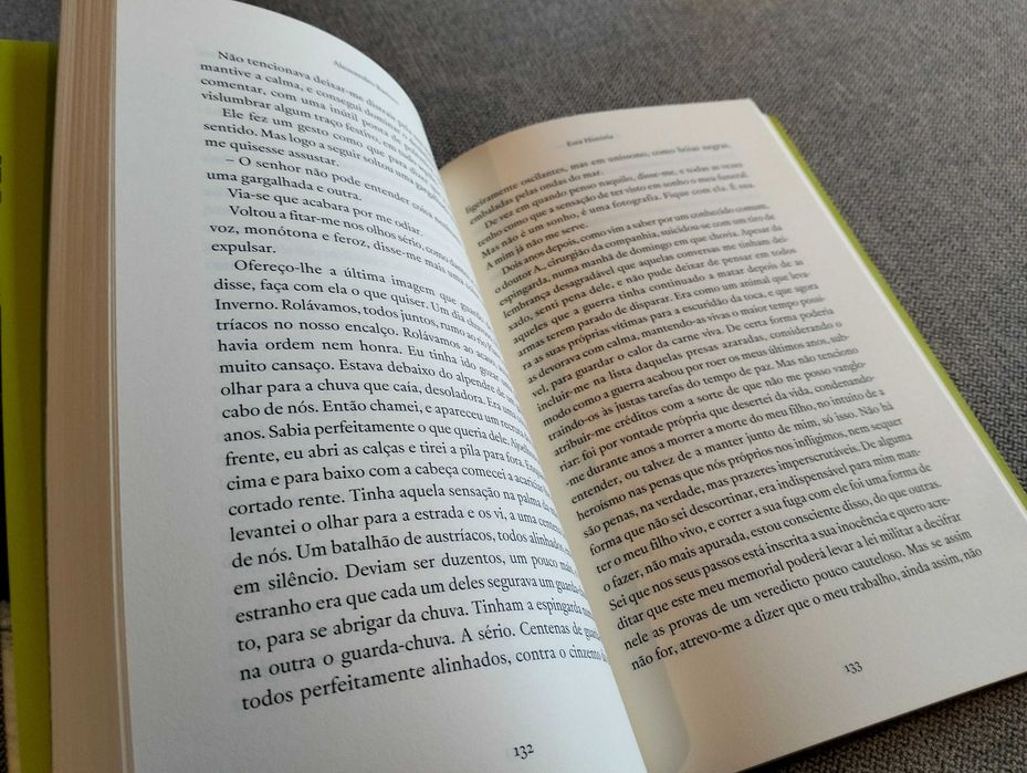 Livro "Esta história" Alessandro Baricco