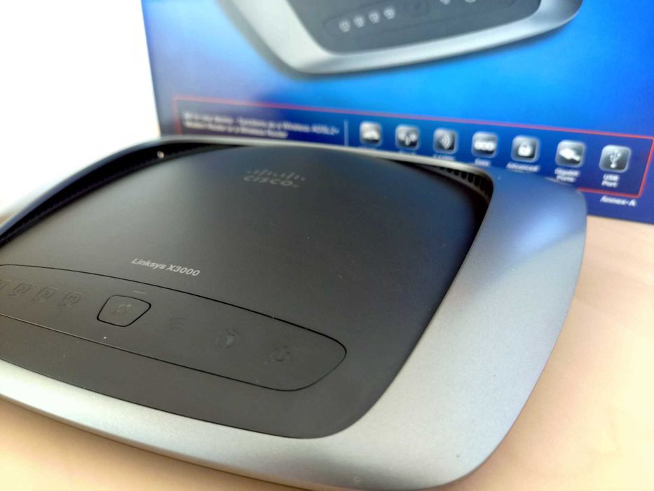 Linksys X3000 ADSL2+ Modem Router