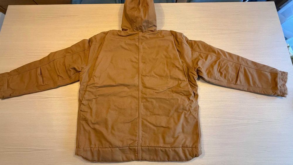 Kurtka Carhartt Washed Duck Sherpa-Lined Utility Bartlett roz. L NOWA