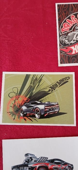 Cromos Hot Wheels, de 2010