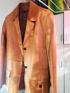 Casaco de pele (Cor de mel)   COMO NOVO
