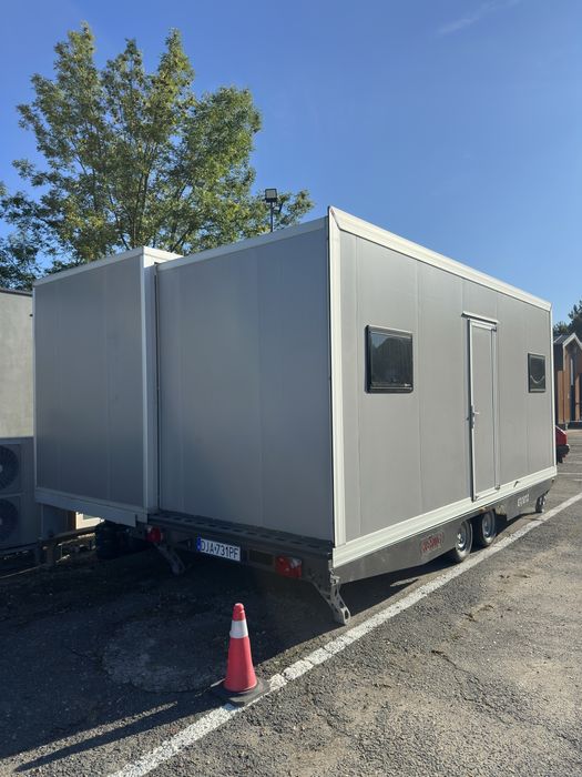 Kontener biuro magazyn domek mobilny wynajem FV 23%