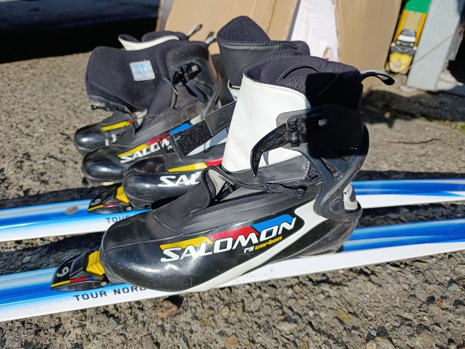 Narty biegowe SALOMON 193 cm  buty