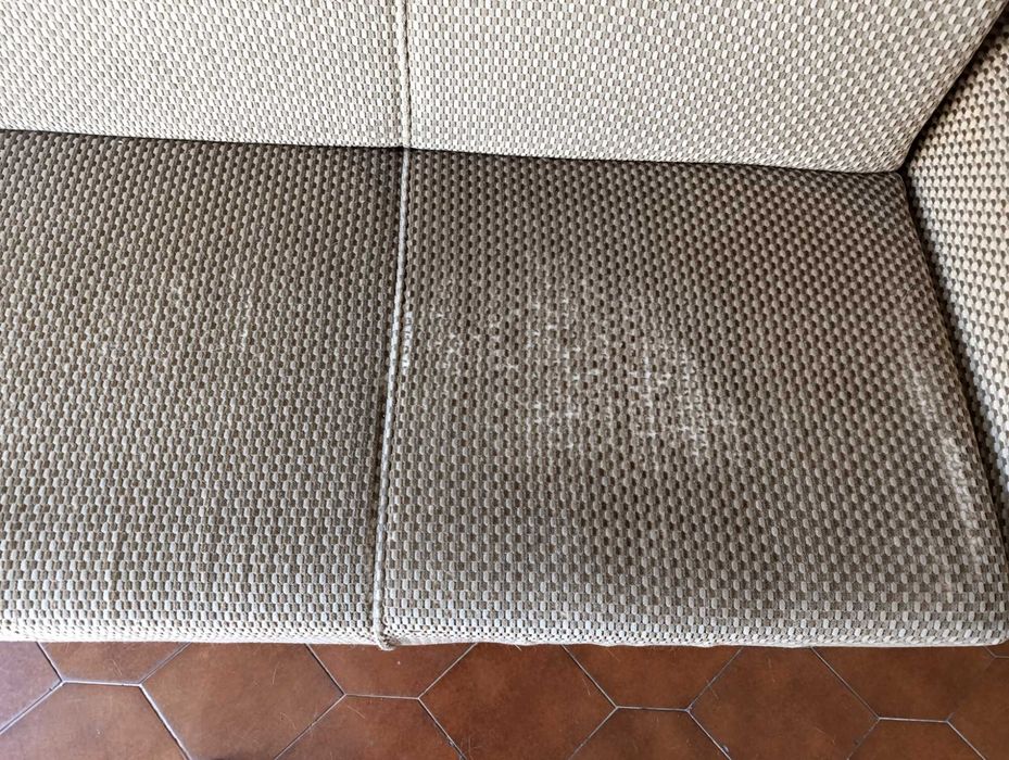 Sofá-cama de 3 lugares em tecido