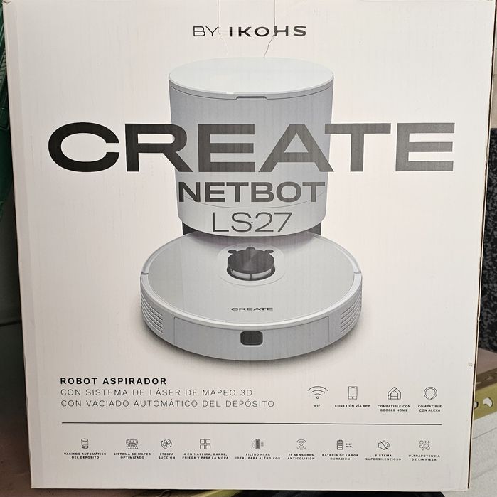 Robô aspirador Create Netbot LS27