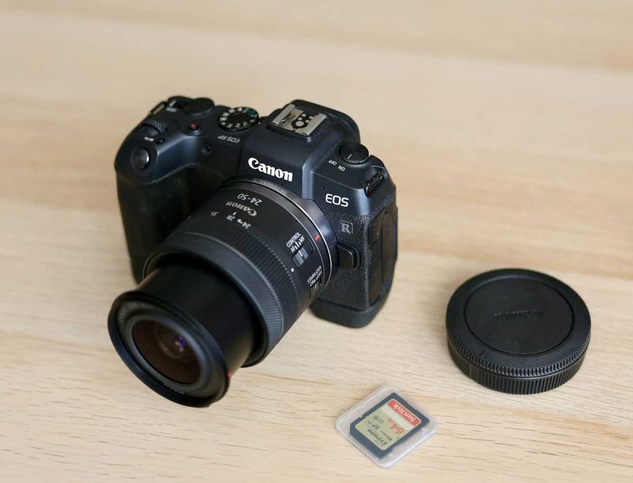 Canon RP + RF 24-50mm F4.5-6.3 IS STM + GRIP + 64GB