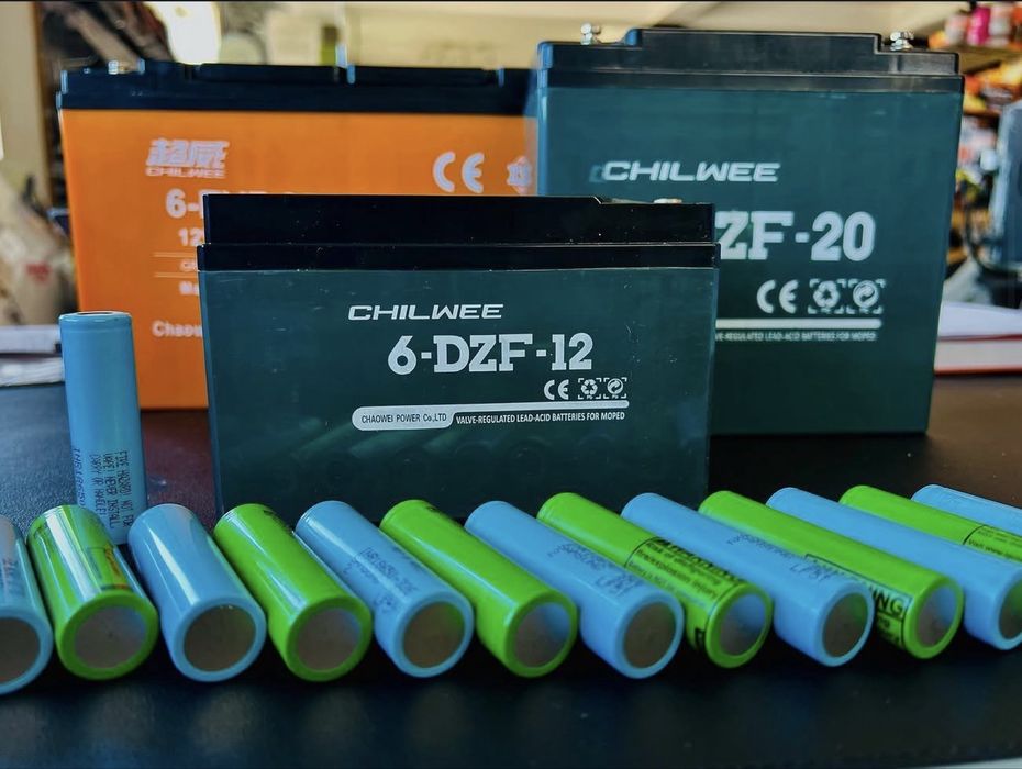 Baterias para veículos elétricos