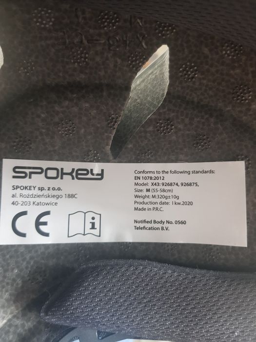 Kask SPOKEY rozm. M