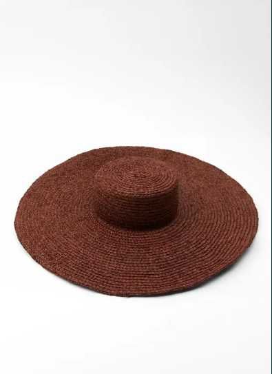 Kapelusz Zara duże rondo M