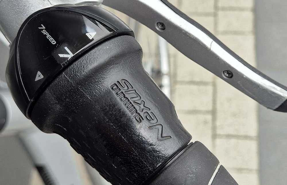 GAZELLE ORANGE C7+ H57 Nexus 7 bardzo ładny męski rower holenderski